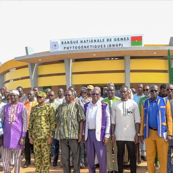 Inauguration d’une banque de gènes phytogénétiques au Burkina