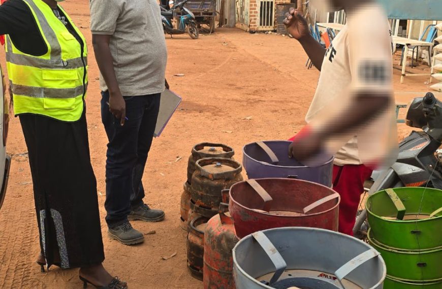 Lutte contre la spéculation : gaz butane à Tampuy