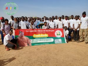 Les élèves mobilisés à Koudougou pour le Président