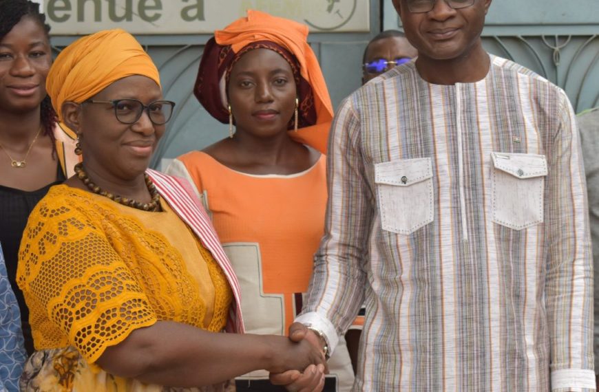 AFEMIB saluée par le ministre Yacouba Zabré GOUBA