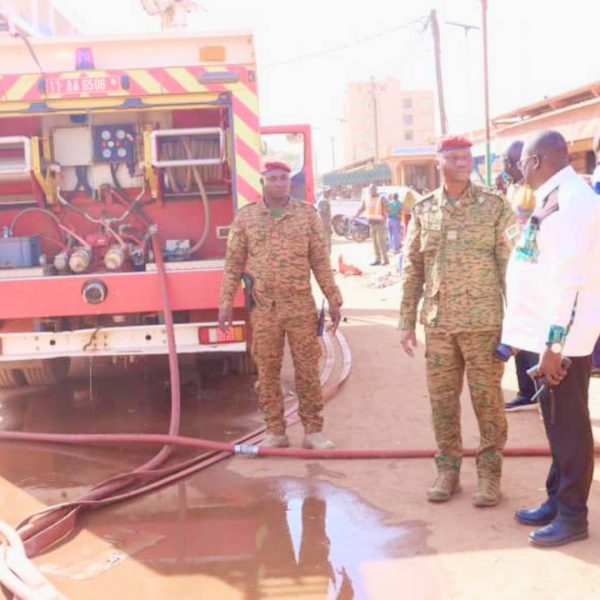 Incendie au marché Sankar-Yaaré rapidement maîtrisé