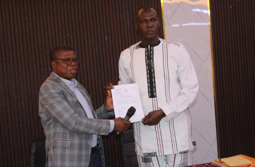 Passation de charges dans le Yatenga officielle