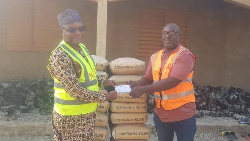 Faso Mêbo dans le Kourittenga : un don de ciment