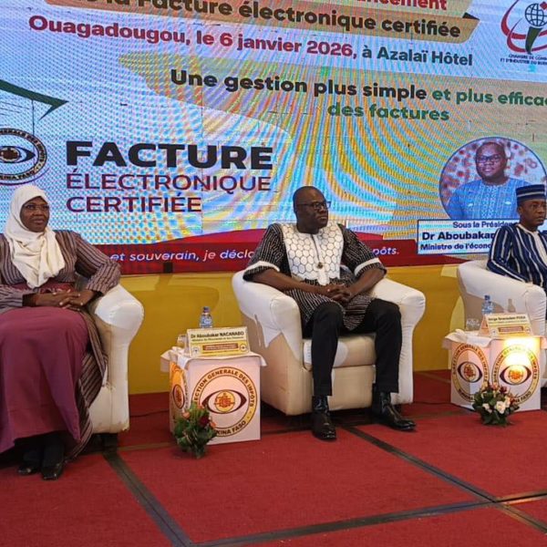 Facture électronique certifiée lancée au Burkina Faso