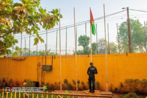 Montée des couleurs au MAECR-BE : engagement réaffirmé