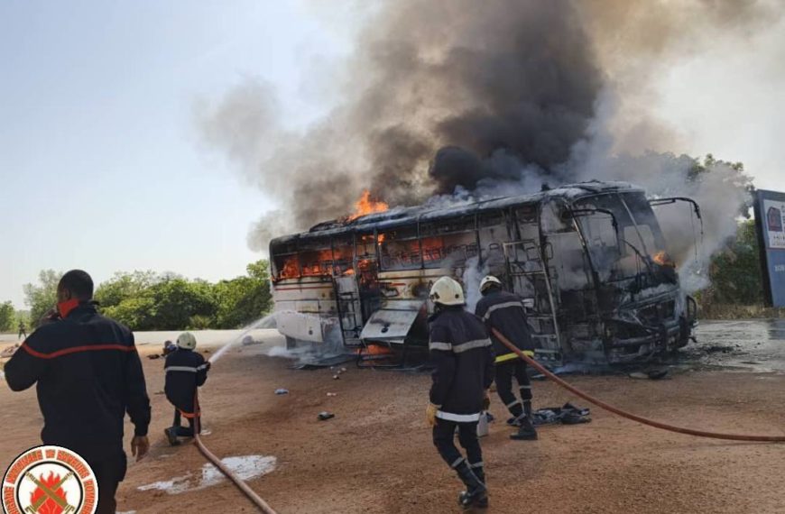 Un Feu de véhicule à Banfora maîtrisé sur la RN7