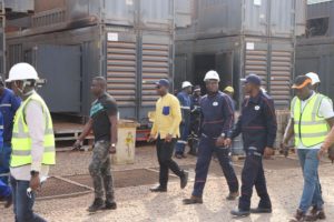 Le ministre de l'Énergie