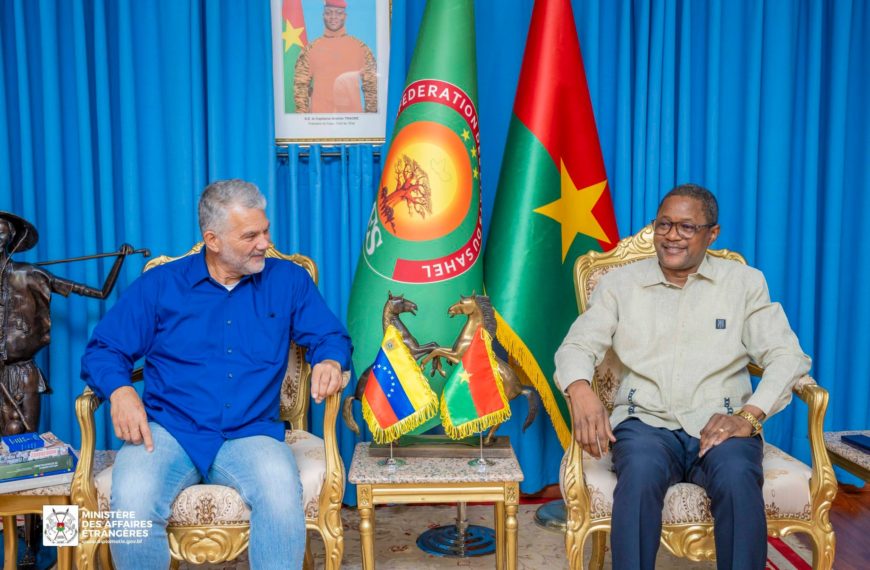 Coopération bilatérale : le Venezuela soutient le Burkina