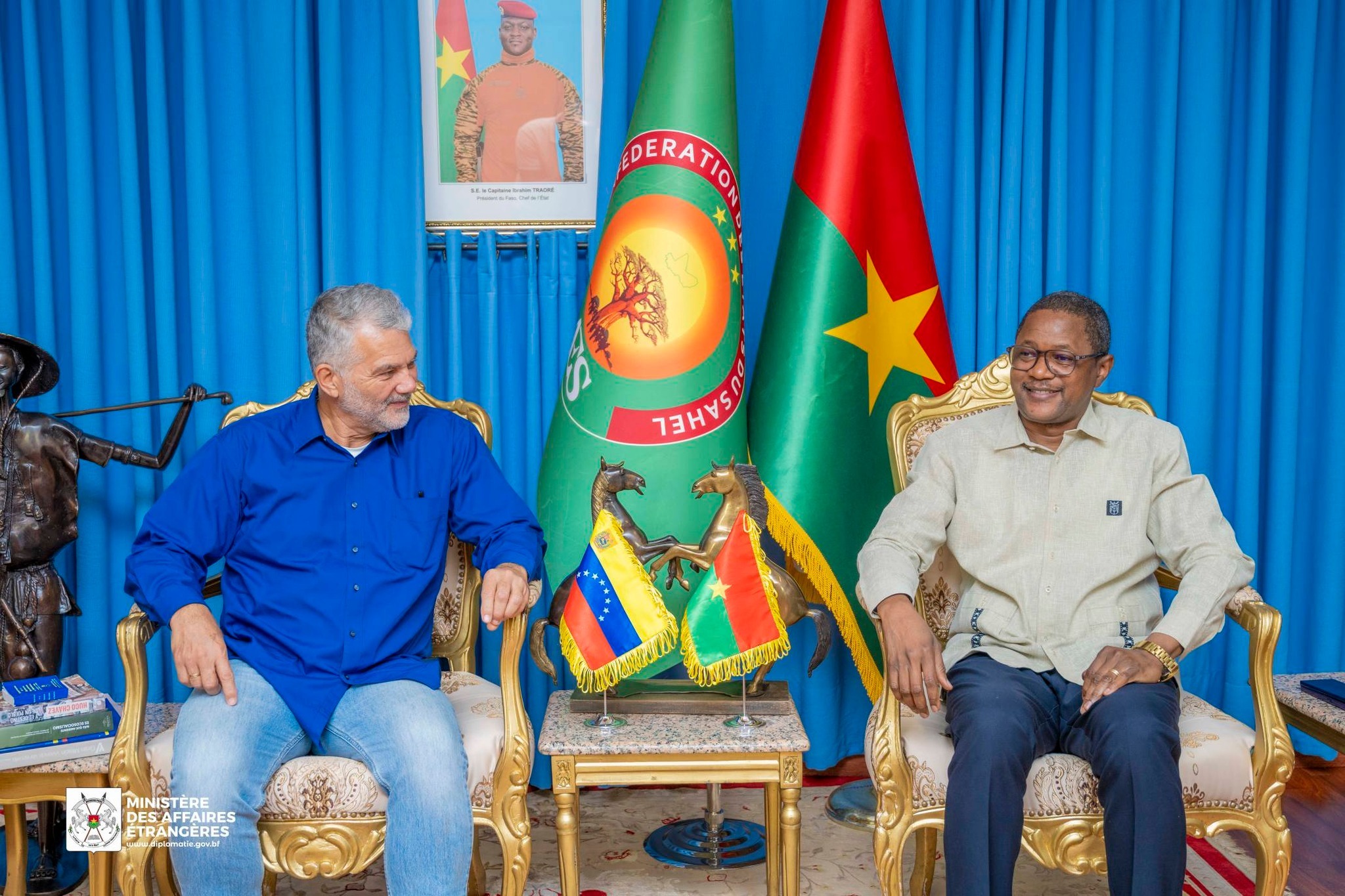 Coopération bilatérale : le Venezuela soutient le Burkina