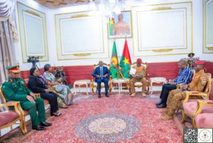 Diplomates à Ouagadougou : le Capitaine Traoré