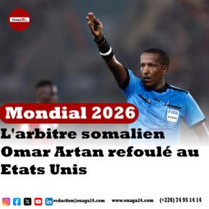 L'arbitre somalien Omar Artan