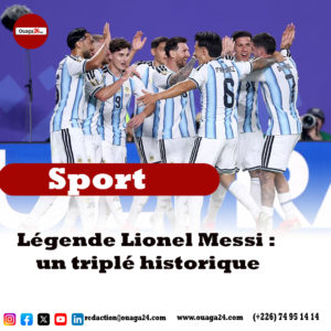 Légende Lionel Messi : un triplé historique