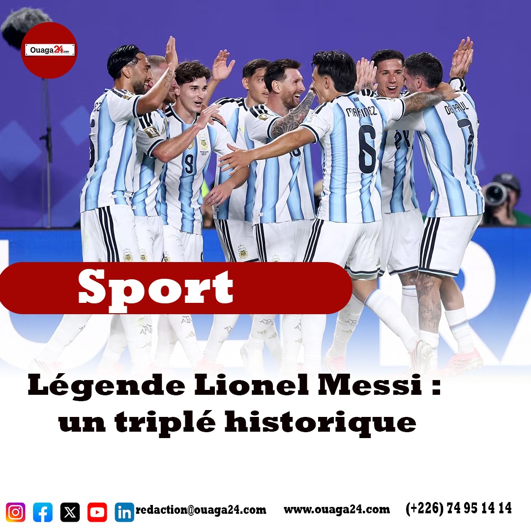 Légende Lionel Messi : un triplé historique