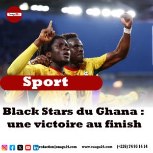 Black Stars du Ghana : une victoire au finish !