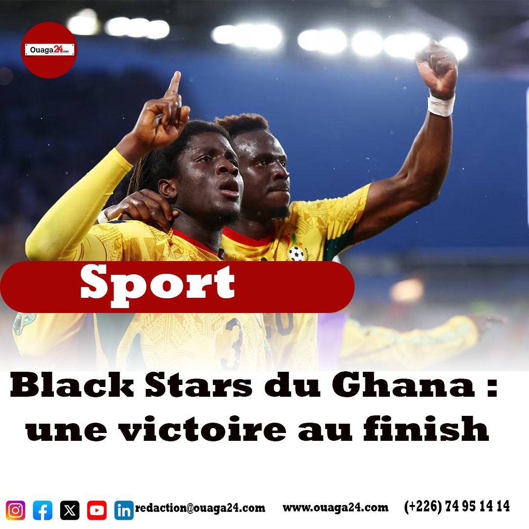 Black Stars du Ghana : une victoire au finish !