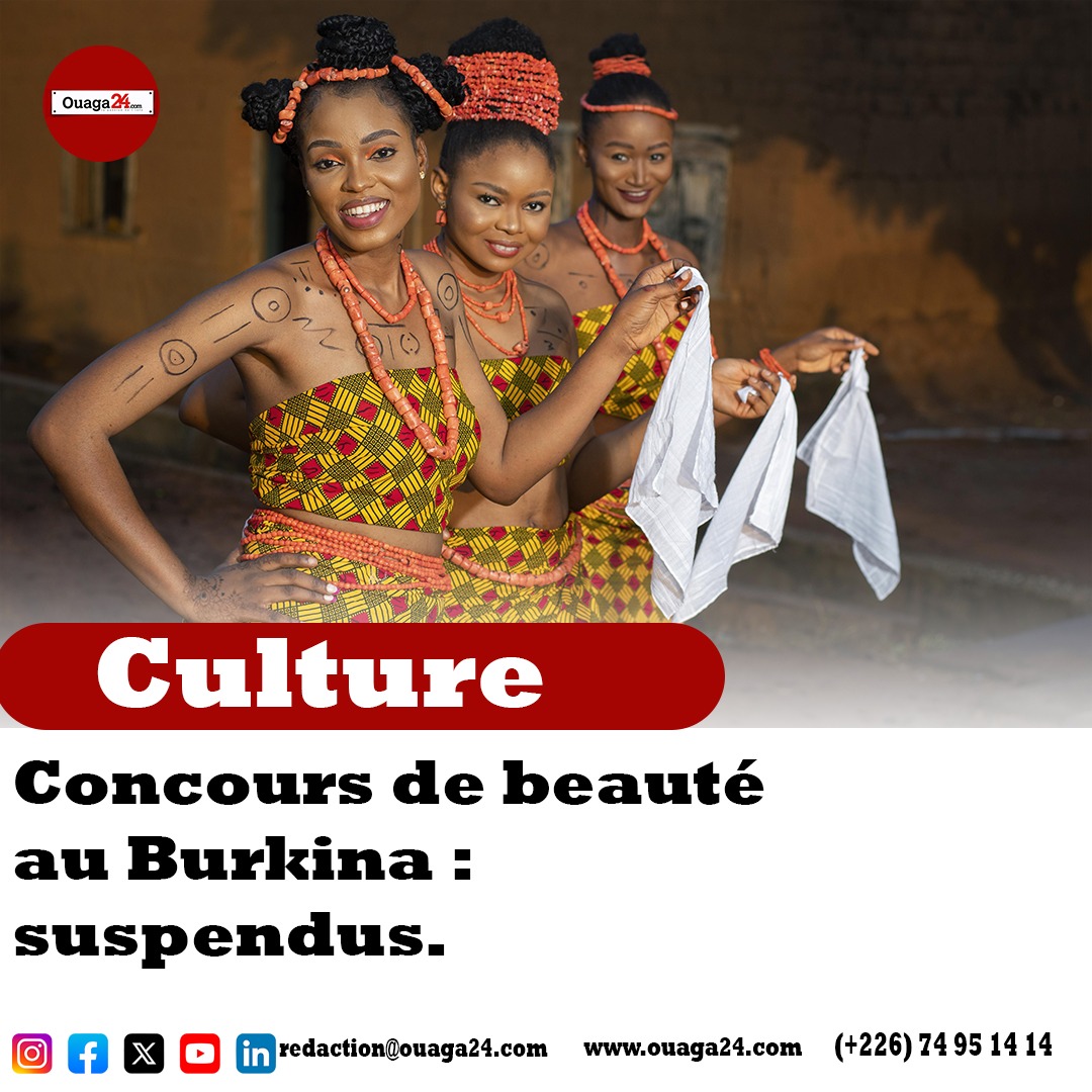 : Concours de beauté au Burkina : suspendus