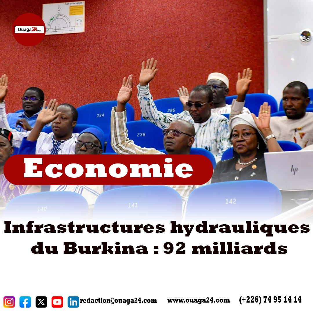 Infrastructures hydrauliques du Burkina : 92 milliards
