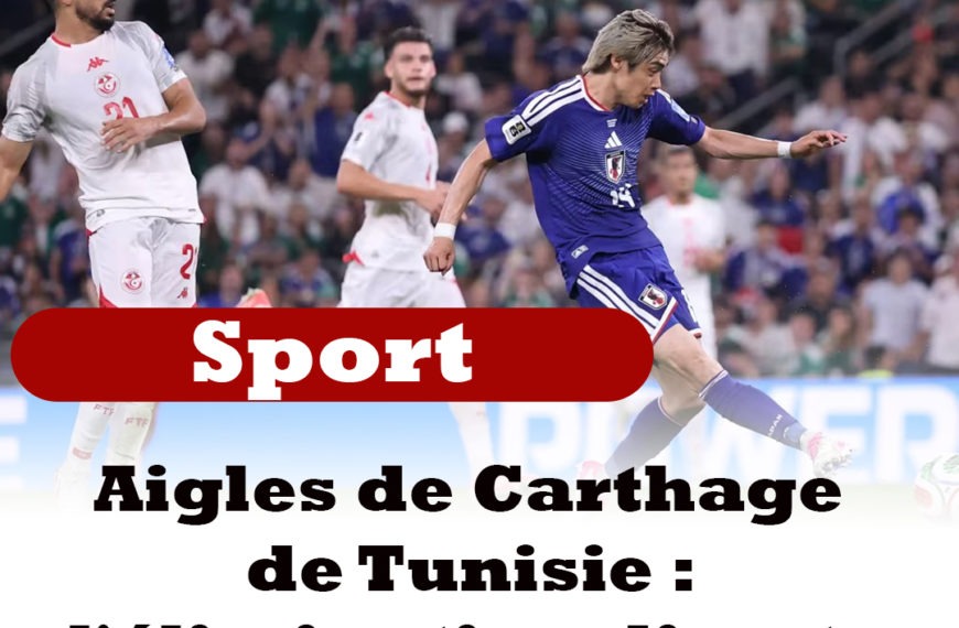 Aigles de Carthage de Tunisie : l'élimination