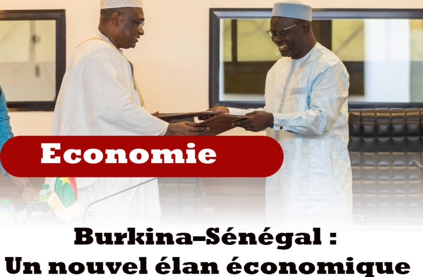 Commerce au Burkina Faso : un accord historique signé