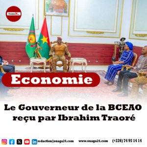 Le Gouverneur de la BCEAO reçu par Ibrahim Traoré