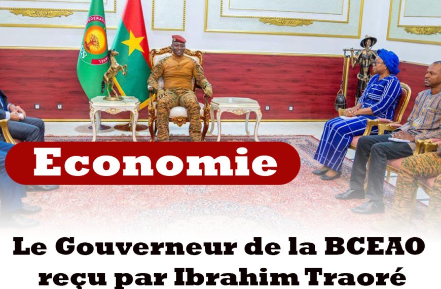 Le Gouverneur de la BCEAO reçu par Ibrahim Traoré