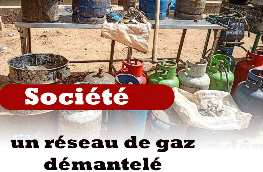 Police Nationale du Burkina : un réseau de gaz démantelé