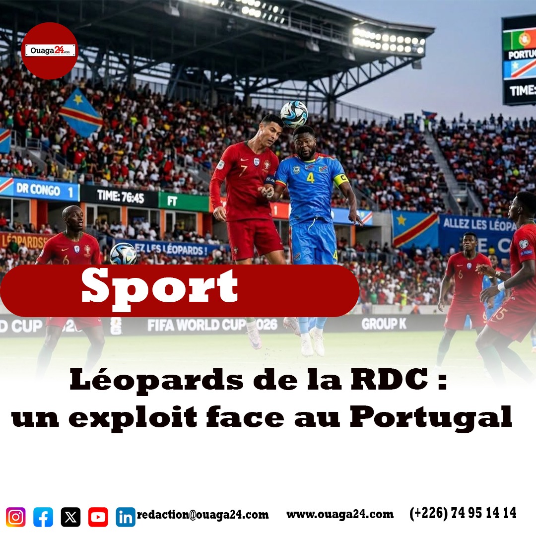 Léopards de la RDC : un exploit face au Portugal