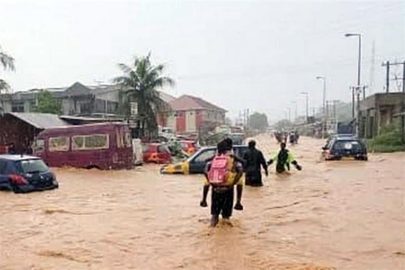 Inondations à Accra