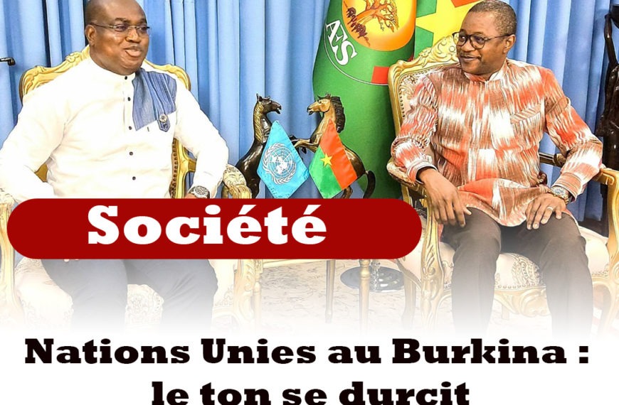 Nations Unies au Burkina : le ton se durcit