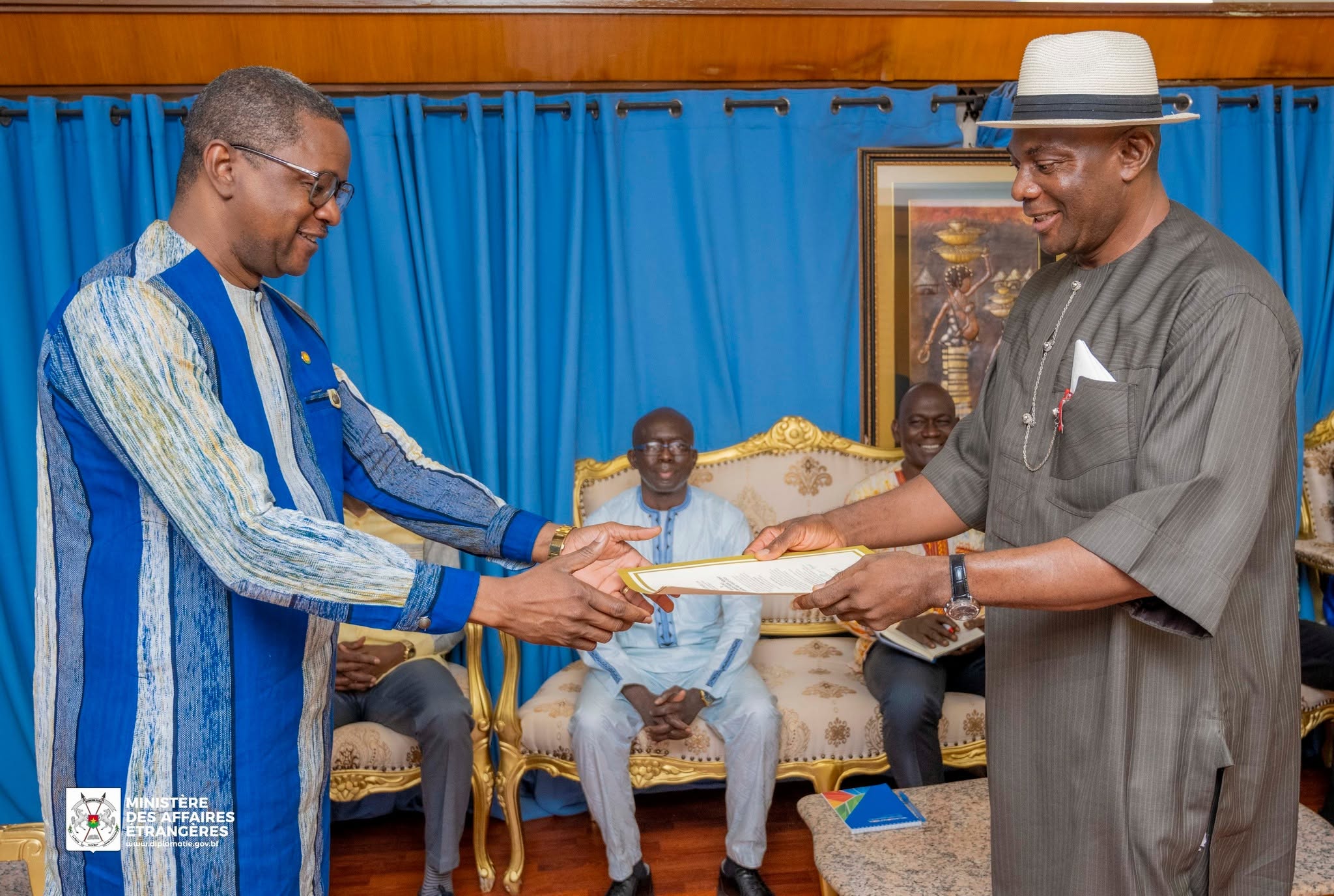 Le nouvel Ambassadeur de la République Fédérale du Nigéria